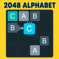 PLay 2048 Alphabet now!
