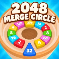 PLay 2048 Merge Circle now!