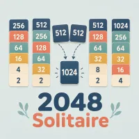 PLay 2048 Solitaire now!
