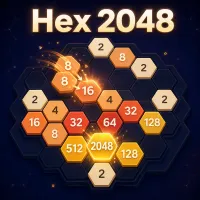 PLay Hex 2048 now!