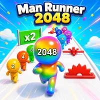 PLay Man Runner 2048 now!